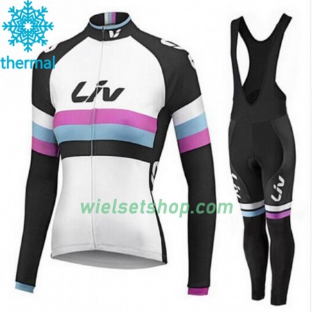 Fietskleding Dames (Fietsshirt Lange Mouw + Lange Koersbroek) 2015 CCC Liv N002 Winter Thermal Fleece